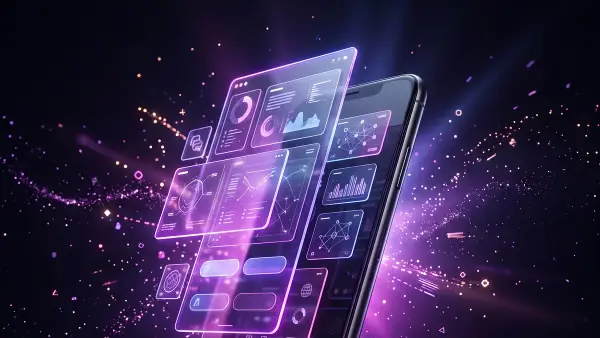 Smartphone en 3D pour un spot publicitaire